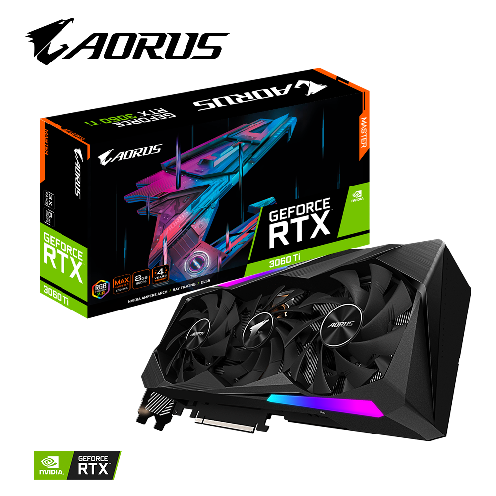 AORUS GeForce RTX™ 3060 Ti MASTER 8G