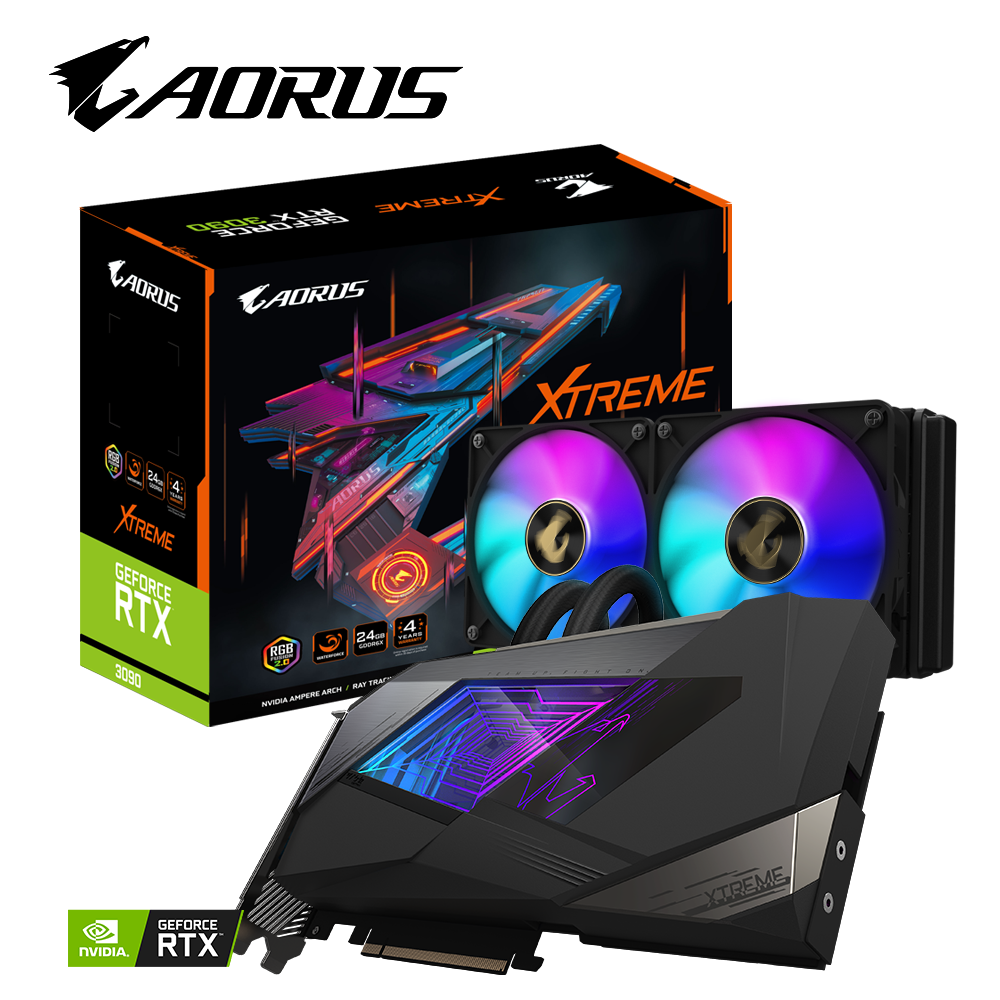 AORUS GeForce RTX™ 3080 Ti XTREME WATERFORCE 12G