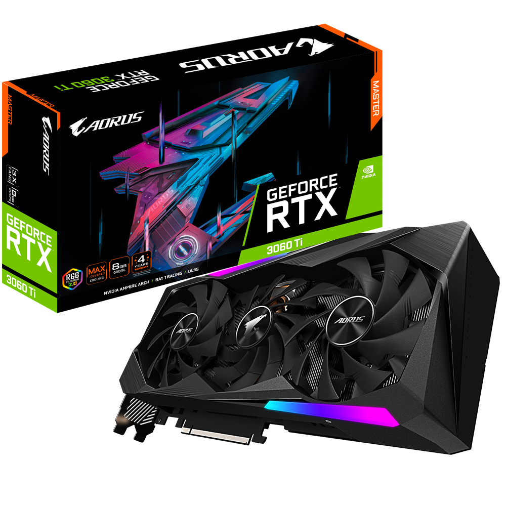 AORUS GeForce RTX™ 3060 Ti MASTER 8G
