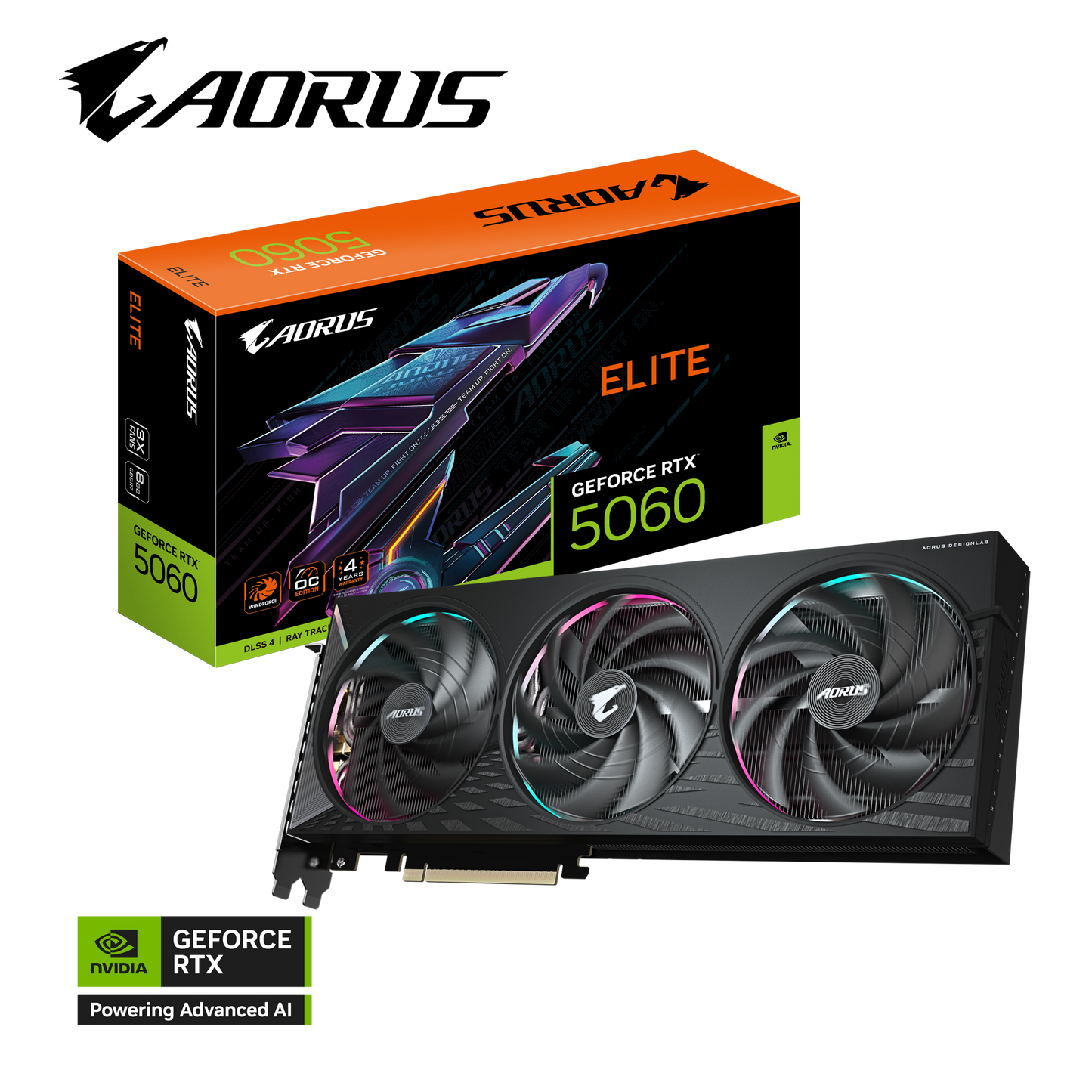 AORUS GeForce RTX™ 5060 ELITE 8G
