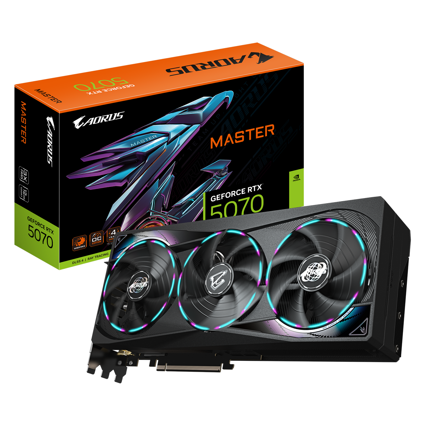 AORUS GeForce RTX™ 5070 MASTER 12G