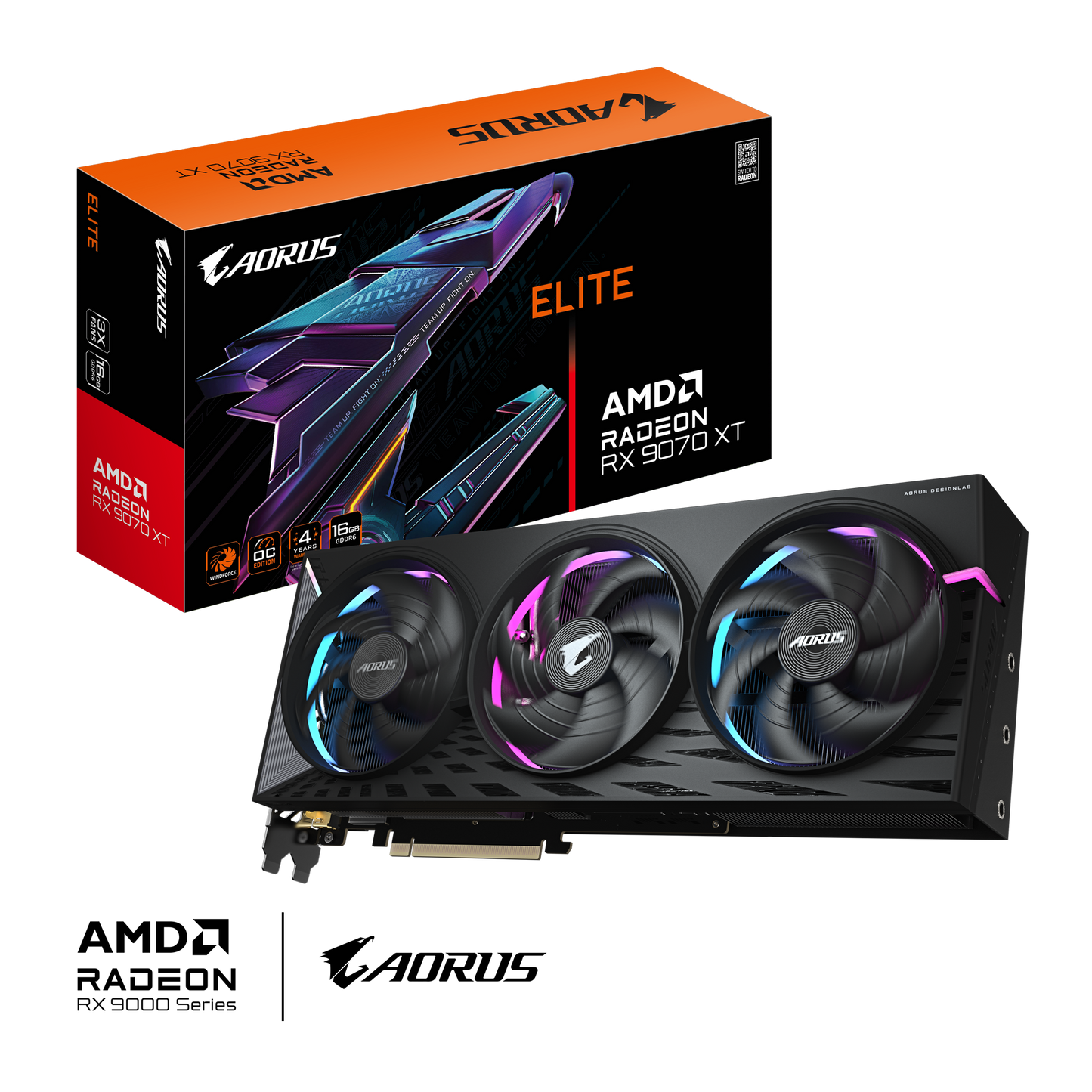 AORUS Radeon™ RX 9070 XT ELITE 16G
