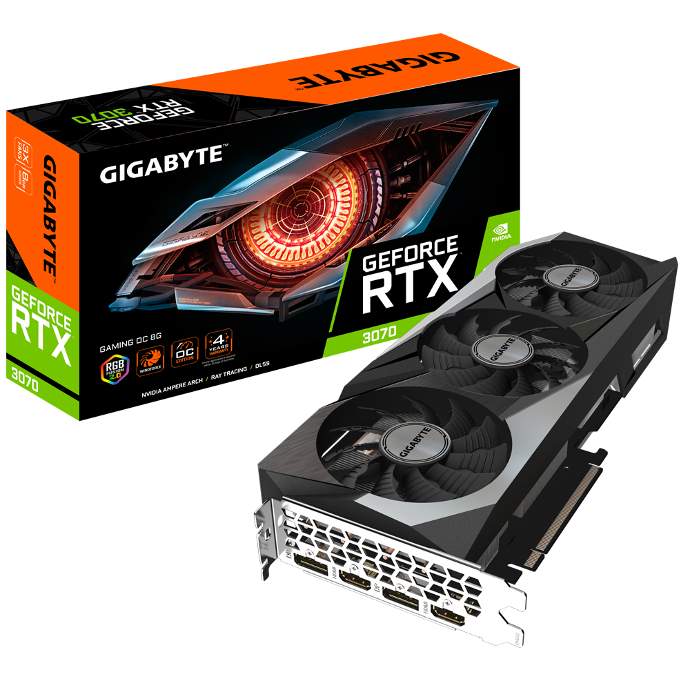 GeForce RTX™ 3070 GAMING OC 8G (rev. 1.0)