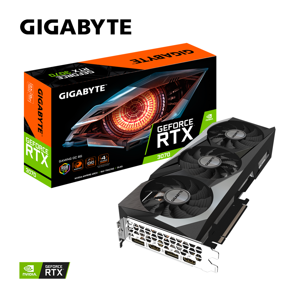 GeForce RTX™ 3070 GAMING OC 8G (rev. 1.0)