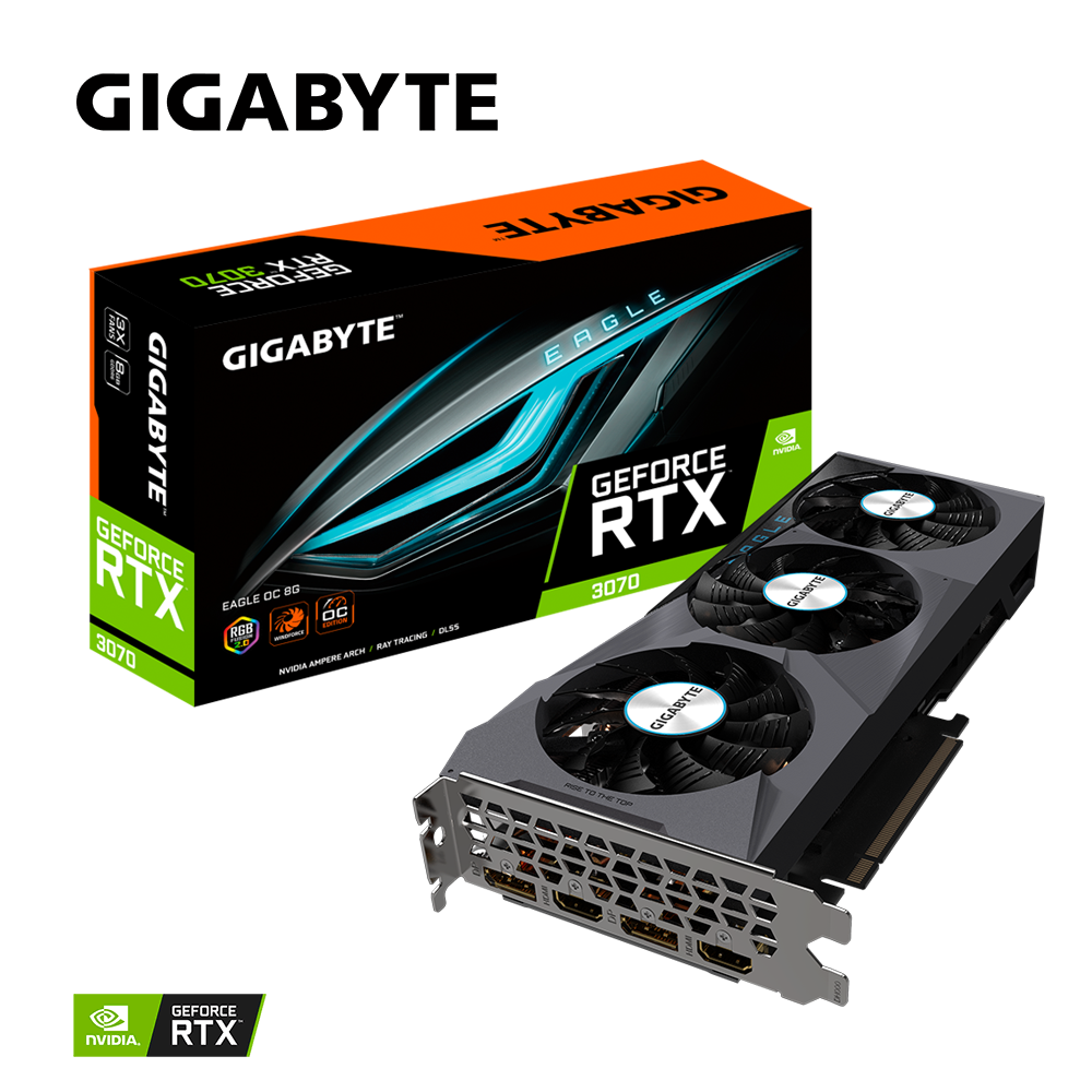 GeForce RTX™ 3070 EAGLE OC 8G (rev. 2.0)