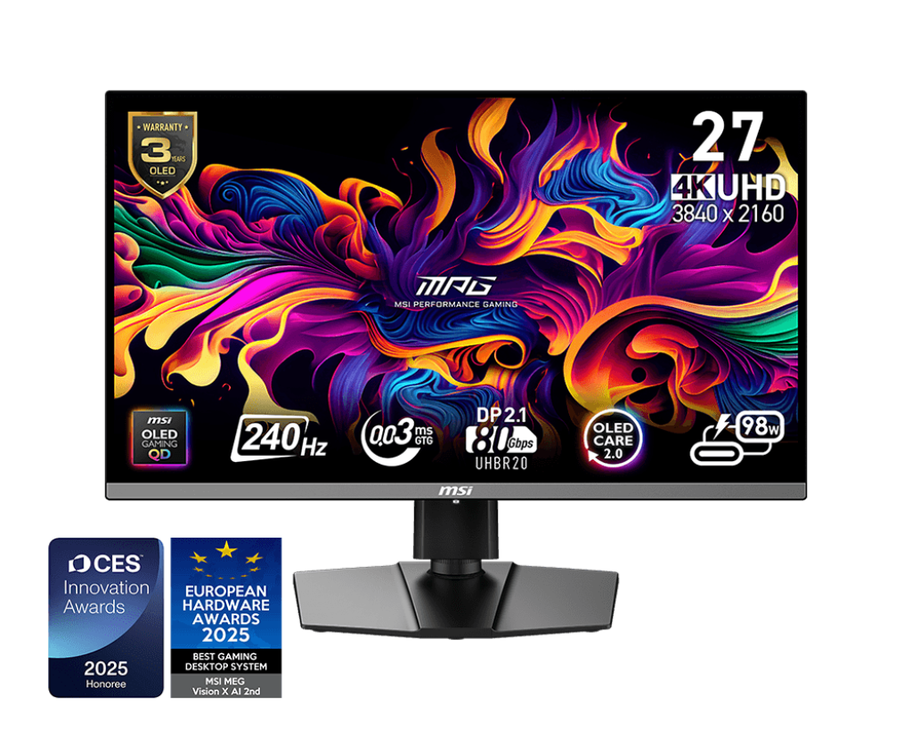 MSI MPG 272URX QD-OLED Gaming