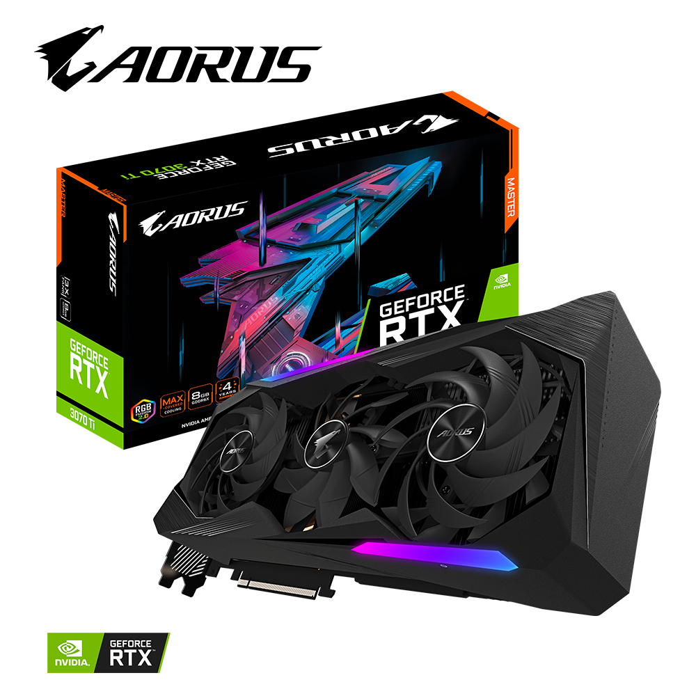AORUS GeForce RTX™ 3070 Ti MASTER 8G
