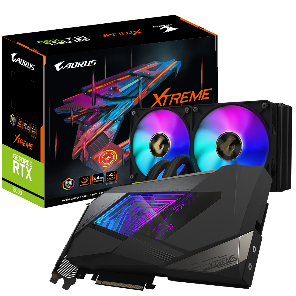 AORUS GeForce RTX™ 3080 Ti XTREME WATERFORCE 12G