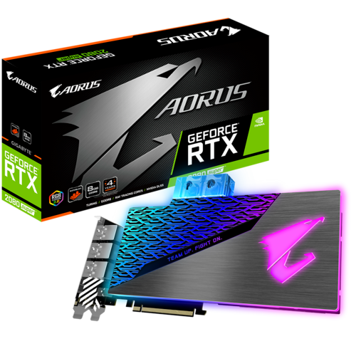 AORUS GeForce® RTX 2080 SUPER™ WATERFORCE WB 8G