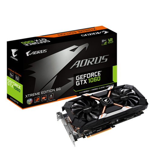AORUS GeForce® GTX 1060 Xtreme Edition 6G (rev. 2.0)