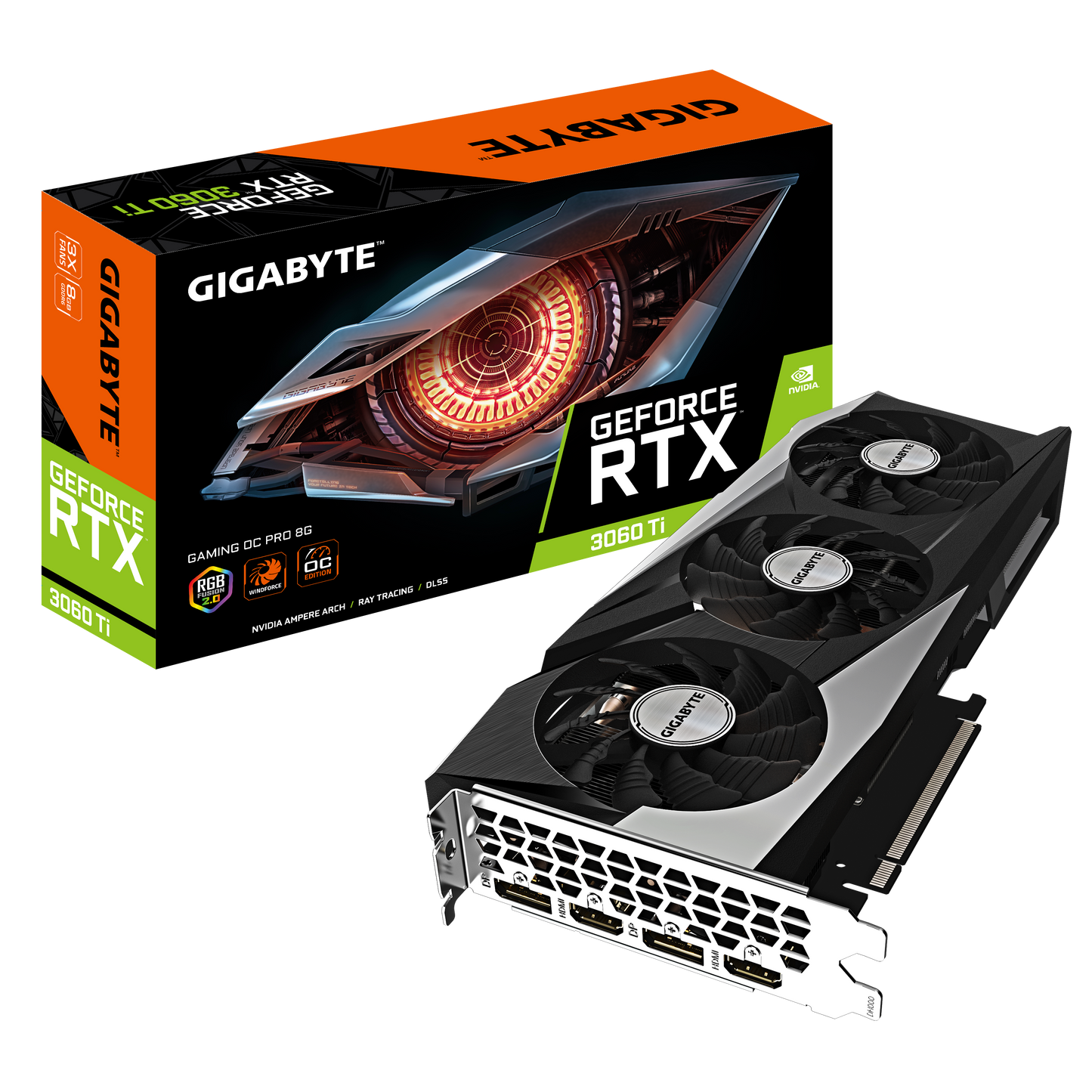 GeForce RTX™ 3060 Ti GAMING OC PRO 8G (rev. 2.0)