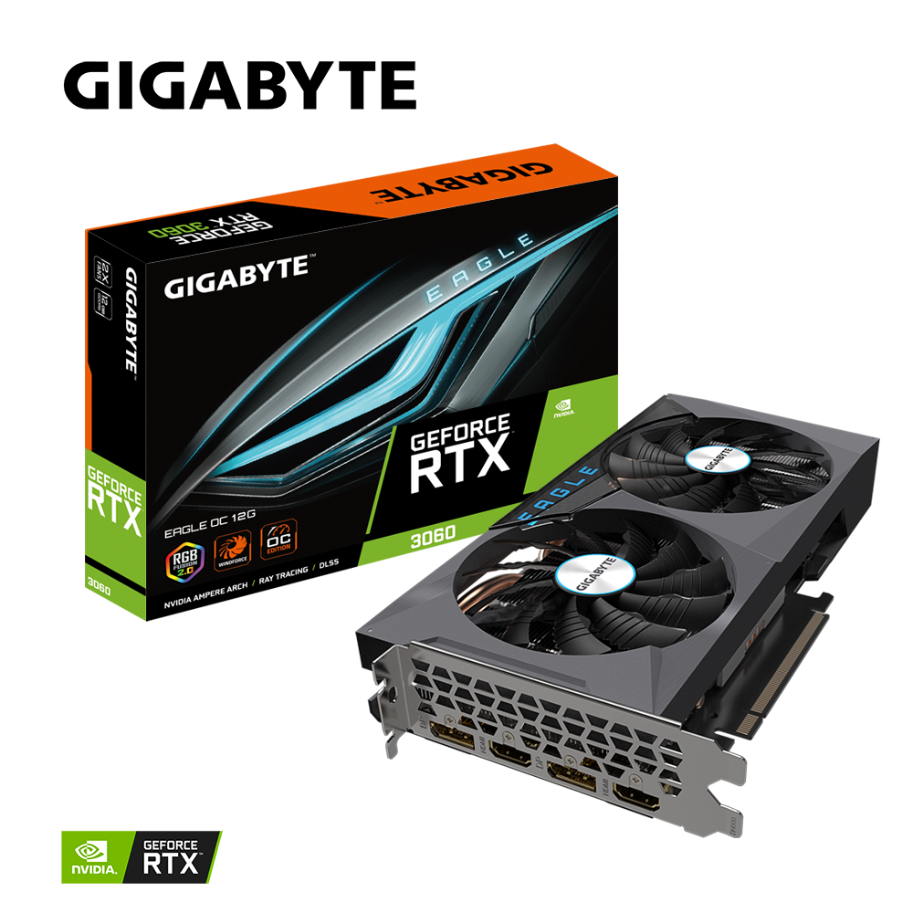 GeForce RTX™ 3060 EAGLE OC 12G (rev. 1.0)