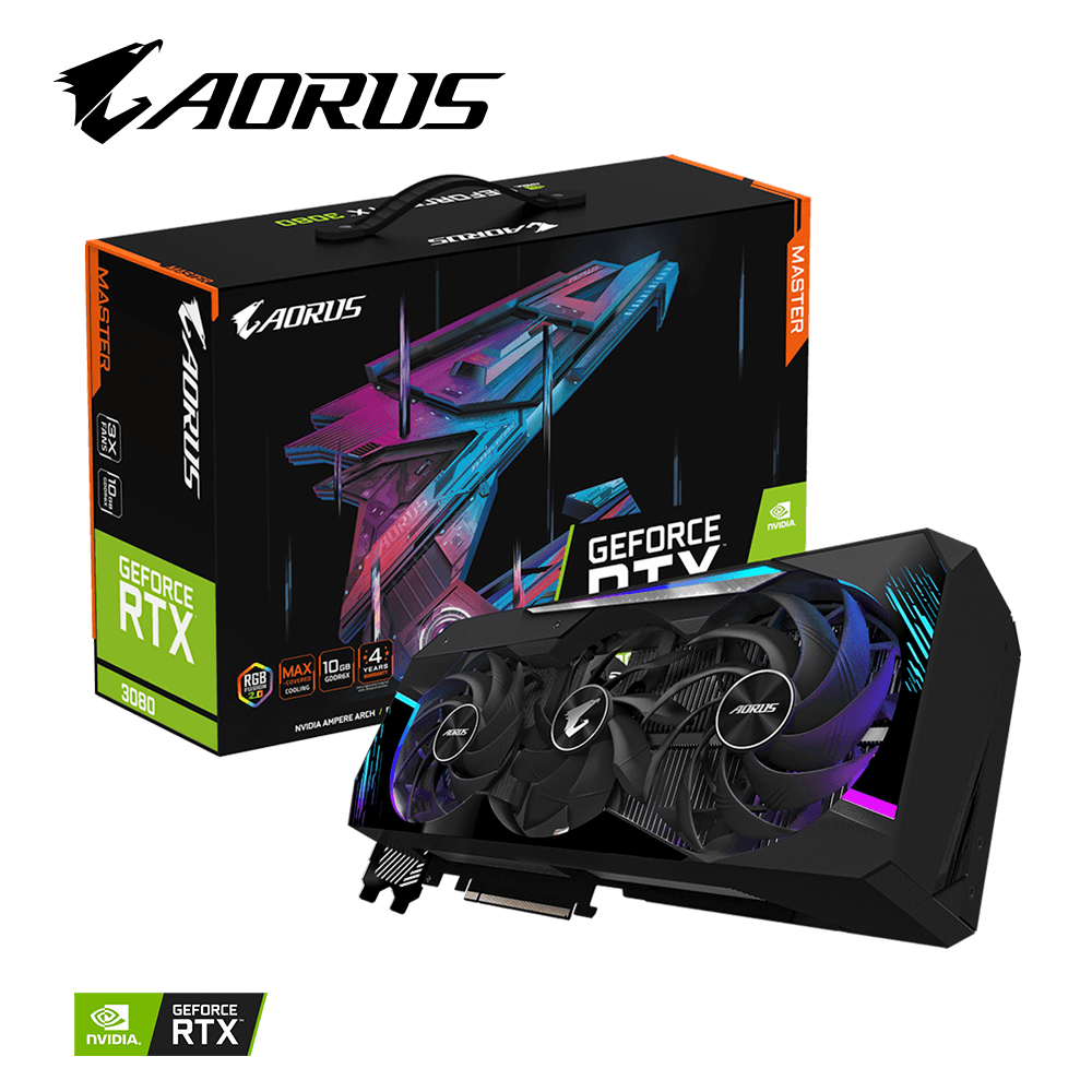 AORUS GeForce RTX™ 3080 MASTER 10G (rev. 1.0)