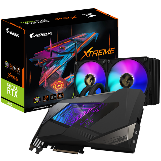 AORUS GeForce RTX™ 3080 XTREME WATERFORCE 12G