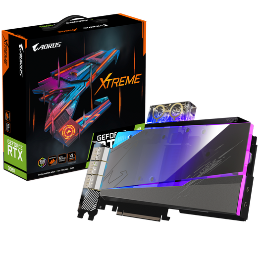 AORUS GeForce RTX™ 3080 XTREME WATERFORCE WB 12G