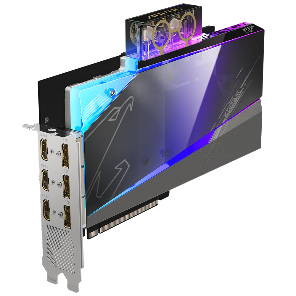 AORUS GeForce RTX™ 3080 XTREME WATERFORCE WB 12G