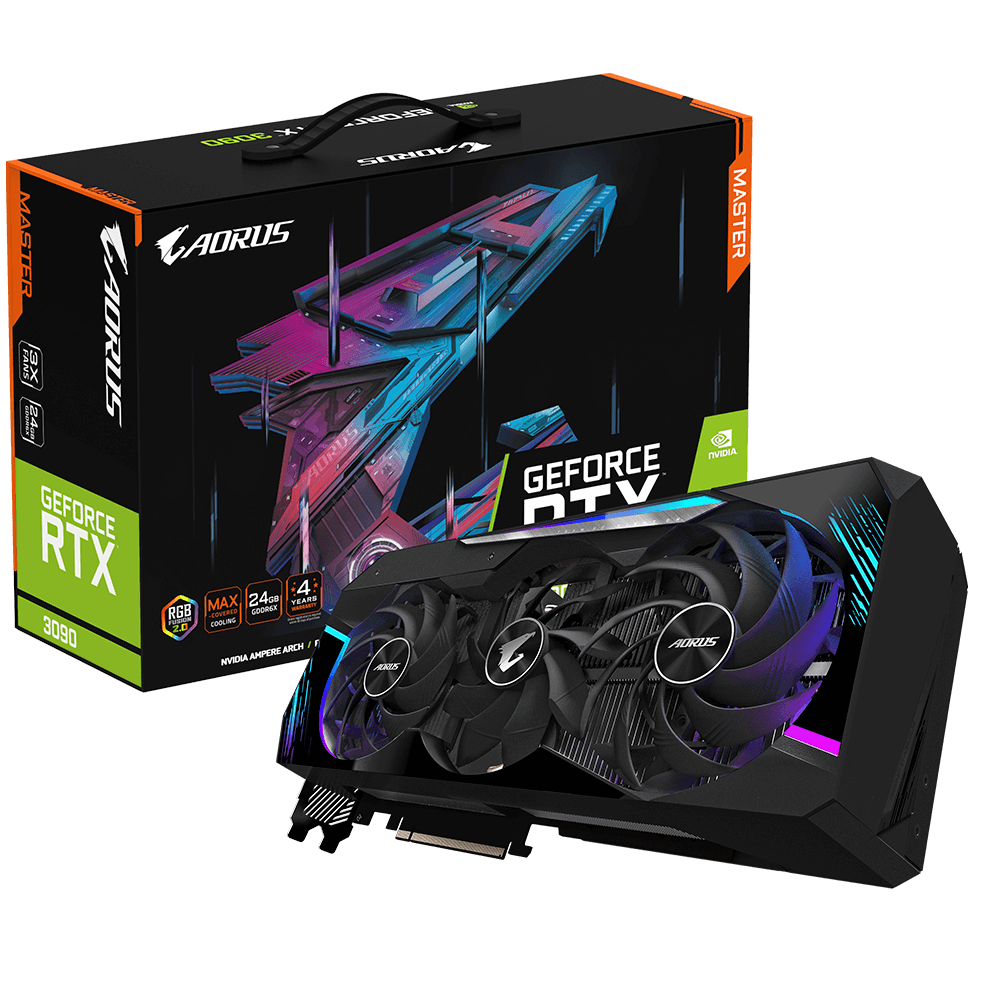 AORUS GeForce RTX™ 3090 MASTER 24G (rev. 2.0)