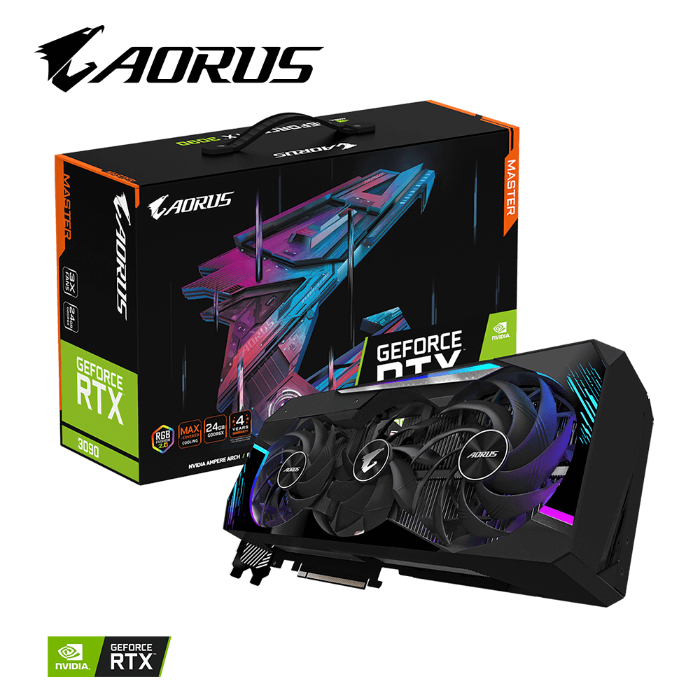 AORUS GeForce RTX™ 3090 MASTER 24G (rev. 2.0)