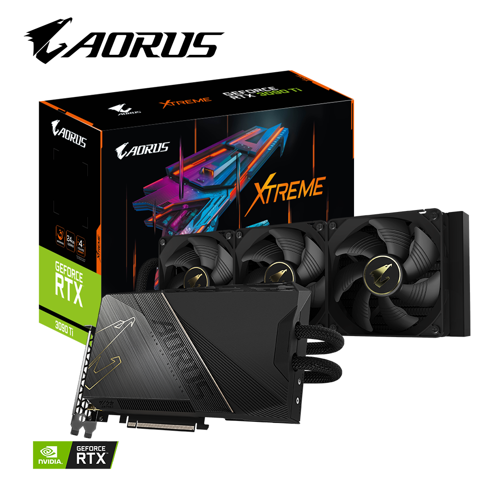 AORUS GeForce RTX™ 3090 Ti XTREME WATERFORCE 24G