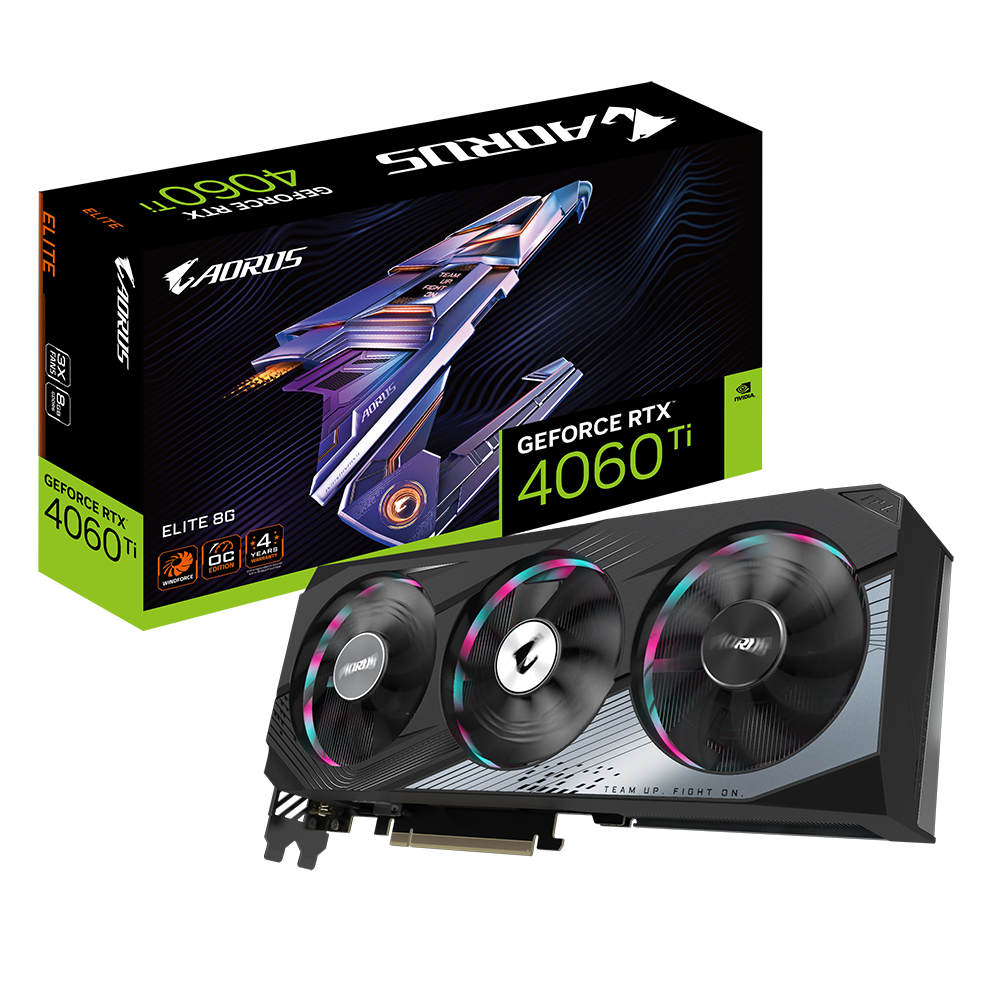 AORUS GeForce RTX™ 4060 Ti ELITE 8G