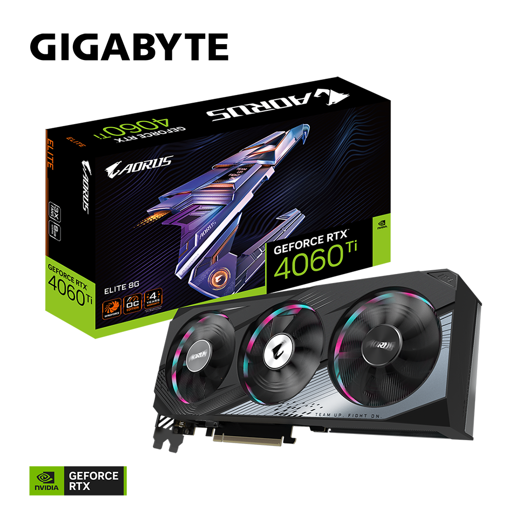 AORUS GeForce RTX™ 4060 Ti ELITE 8G