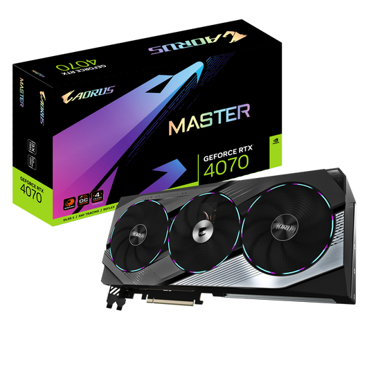 AORUS GeForce RTX™ 4070 MASTER 12G