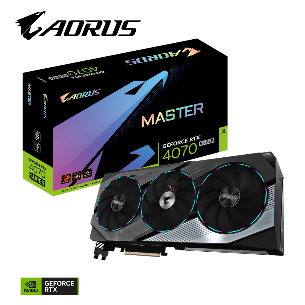 AORUS GeForce RTX™ 4070 SUPER MASTER 12G