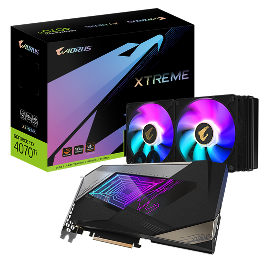 AORUS GeForce RTX™ 4070 Ti 12GB XTREME WATERFORCE