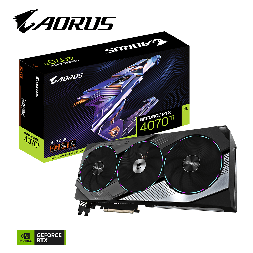 AORUS GeForce RTX™ 4070 Ti ELITE 12G