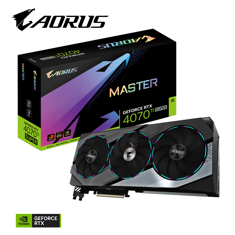 AORUS GeForce RTX™ 4070 Ti SUPER MASTER 16G