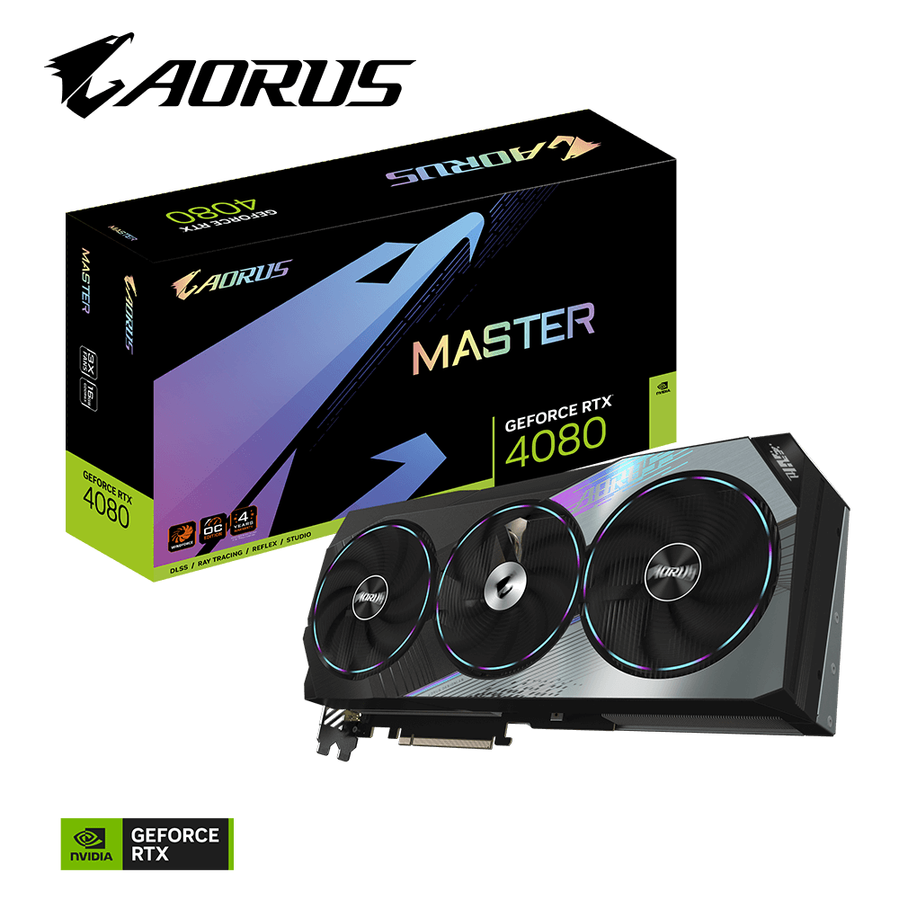 AORUS GeForce RTX™ 4080 16GB MASTER