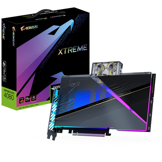 AORUS GeForce RTX™ 4080 16GB XTREME WATERFORCE WB
