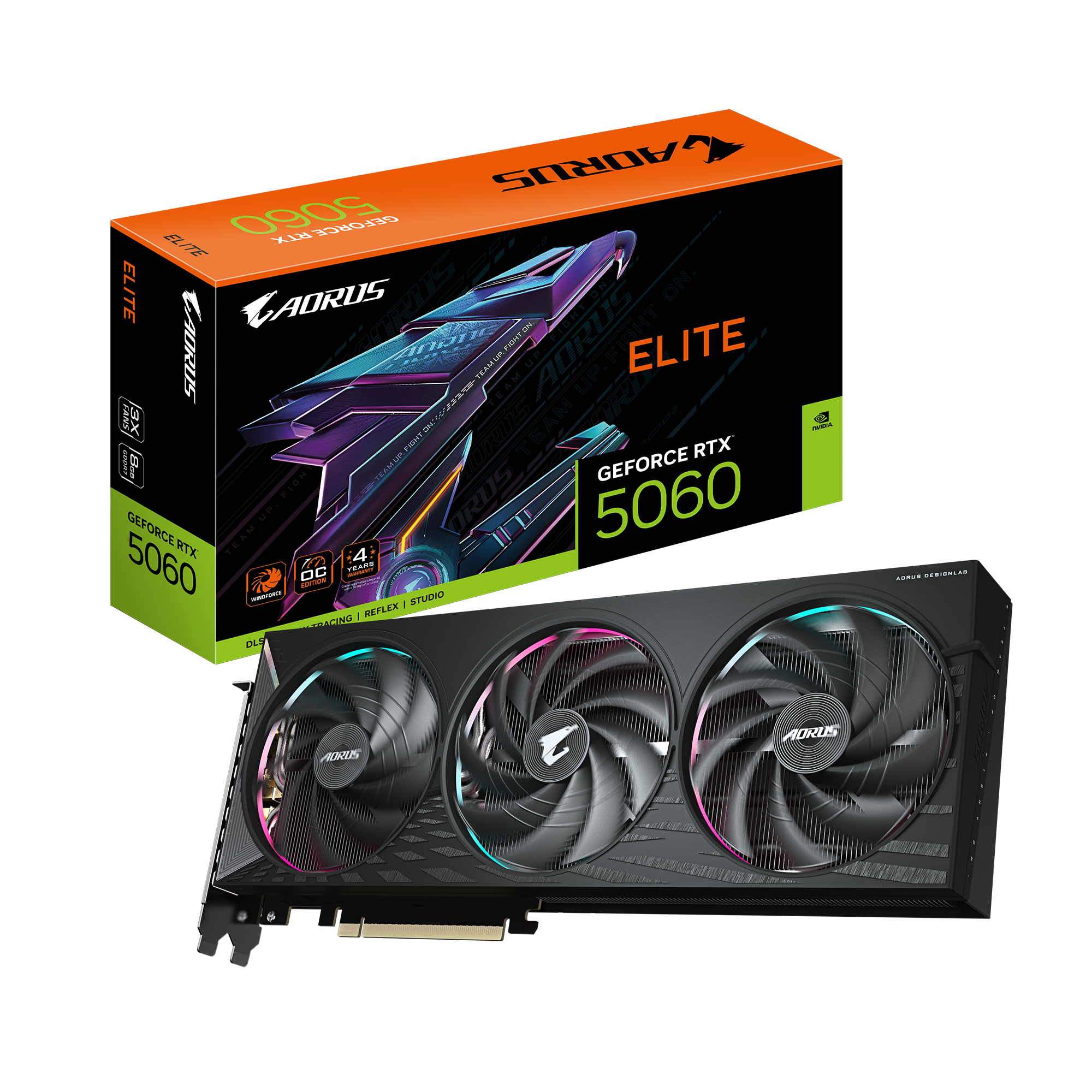 AORUS GeForce RTX™ 5060 ELITE 8G
