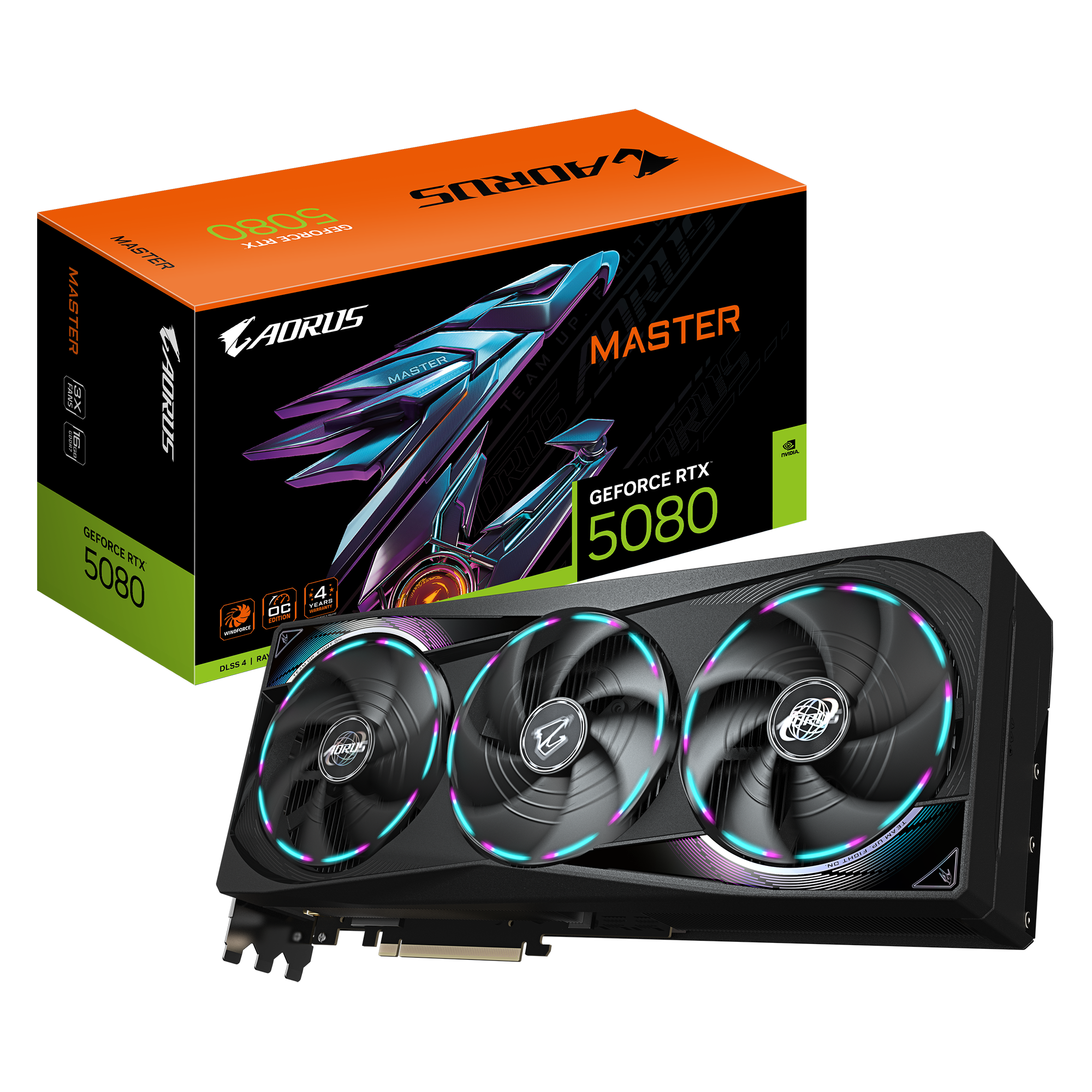 AORUS GeForce RTX™ 5080 MASTER 16G
