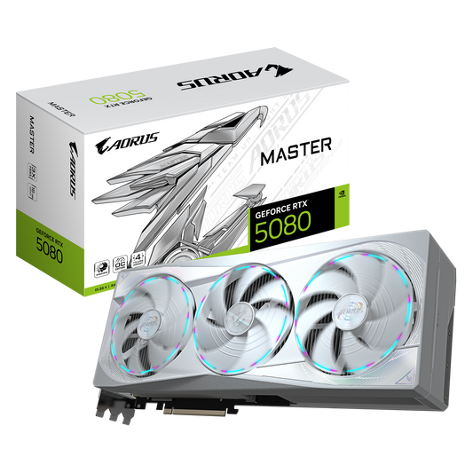 AORUS GeForce RTX™ 5080 MASTER ICE 16G