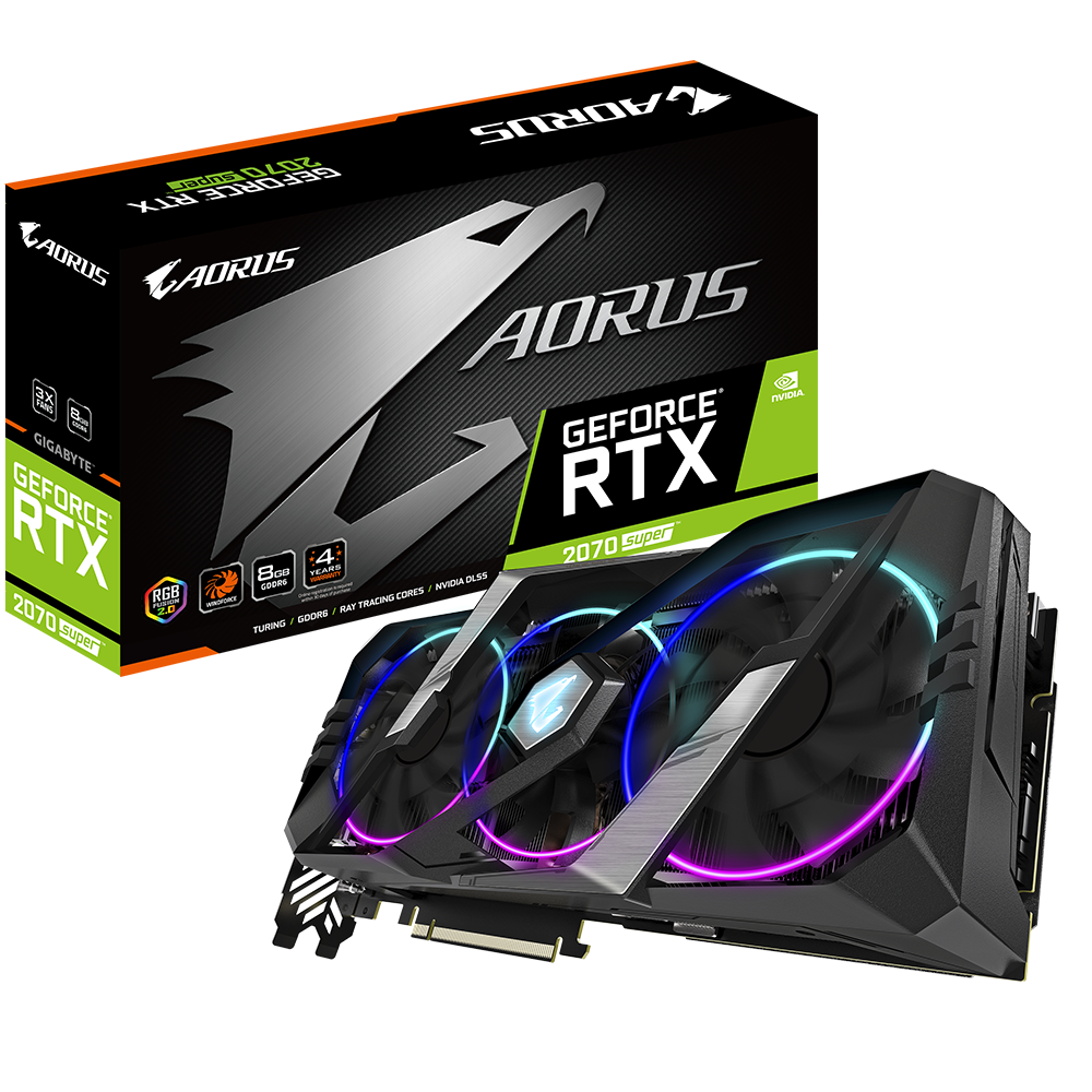 AORUS GeForce® RTX 2070 SUPER™ 8G (rev. 2.0)