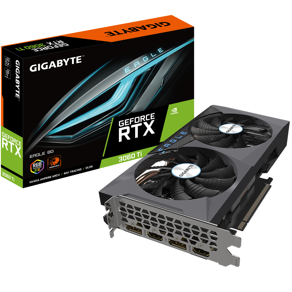 GeForce RTX™ 3060 Ti EAGLE 8G (rev. 2.0)