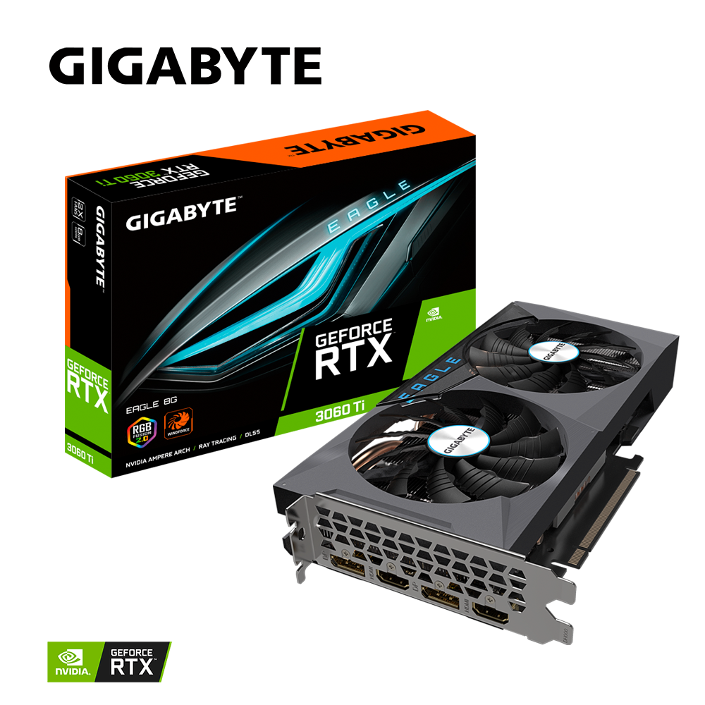 GeForce RTX™ 3060 Ti EAGLE 8G (rev. 2.0)