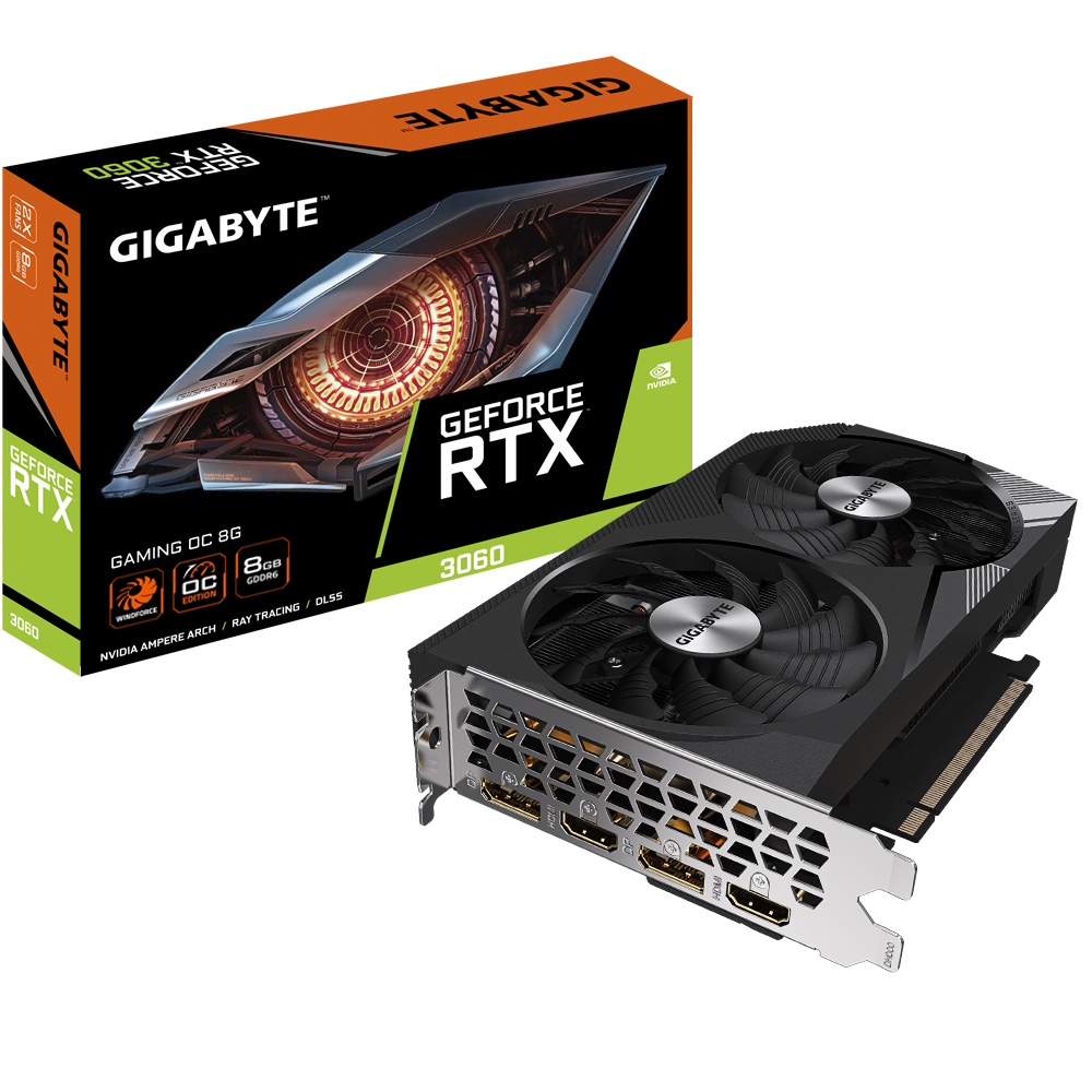GeForce RTX™ 3060 GAMING OC 8G (rev. 1.0)