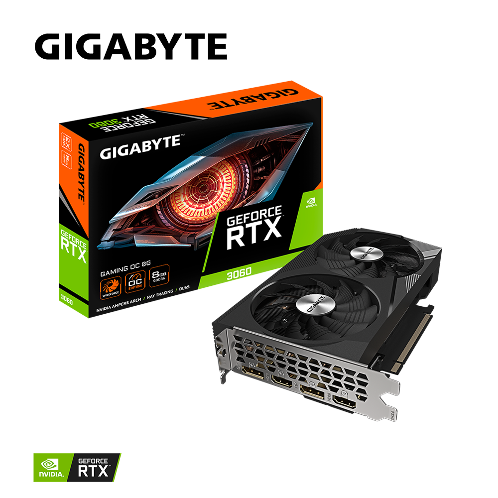 GeForce RTX™ 3060 GAMING OC 8G (rev. 2.0)