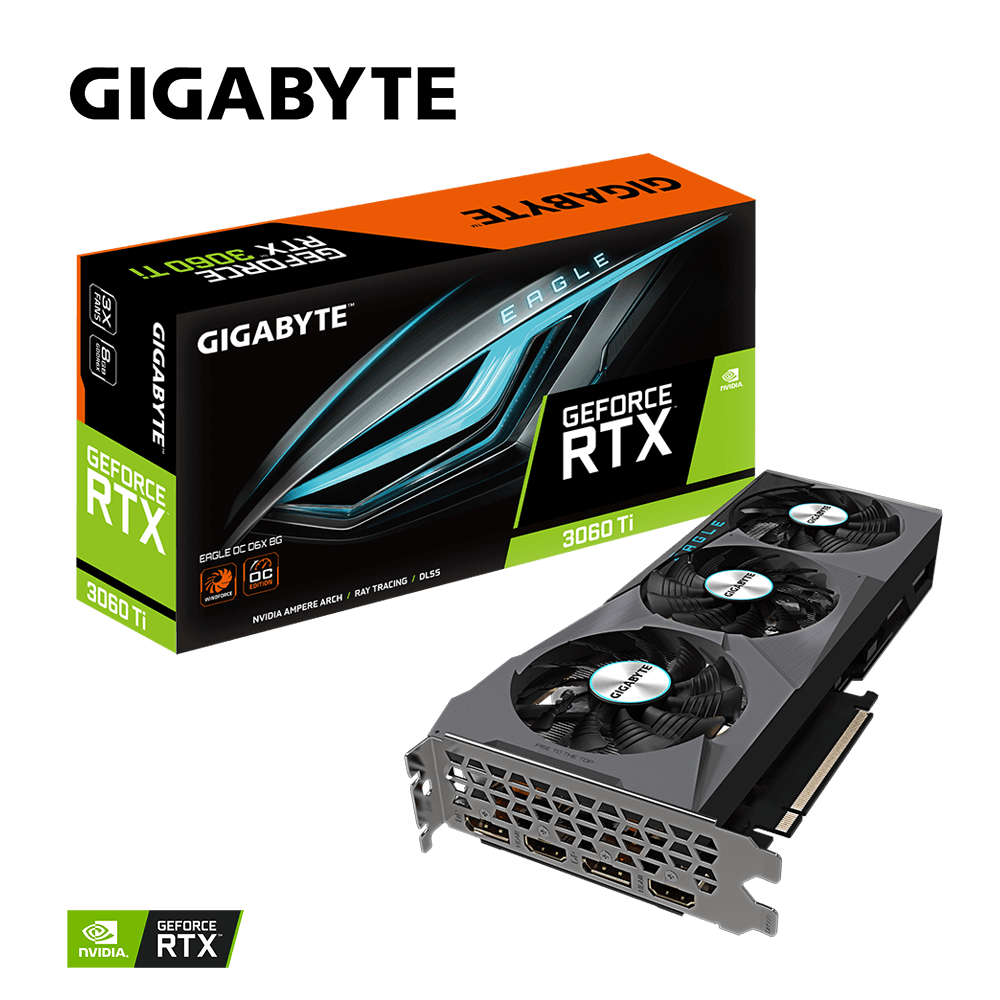 GeForce RTX™ 3060 Ti EAGLE OC D6X 8G
