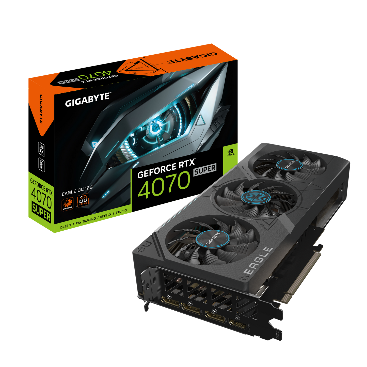 GeForce RTX™ 4070 SUPER EAGLE OC 12G