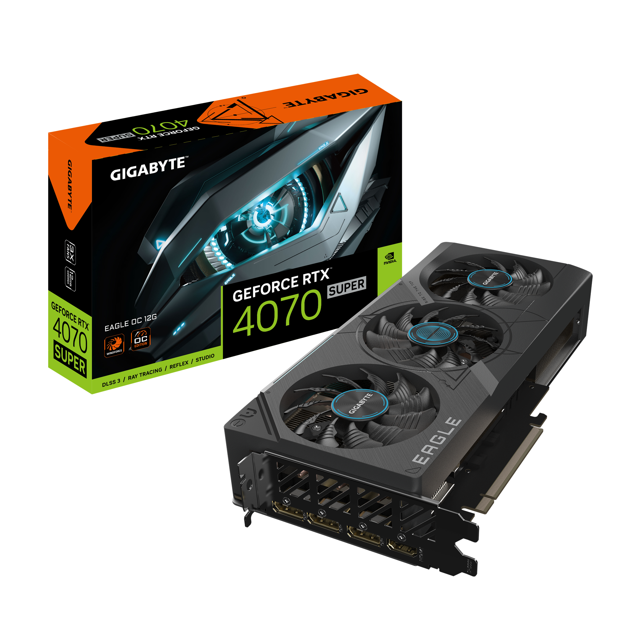 GeForce RTX™ 4070 SUPER EAGLE OC 12G