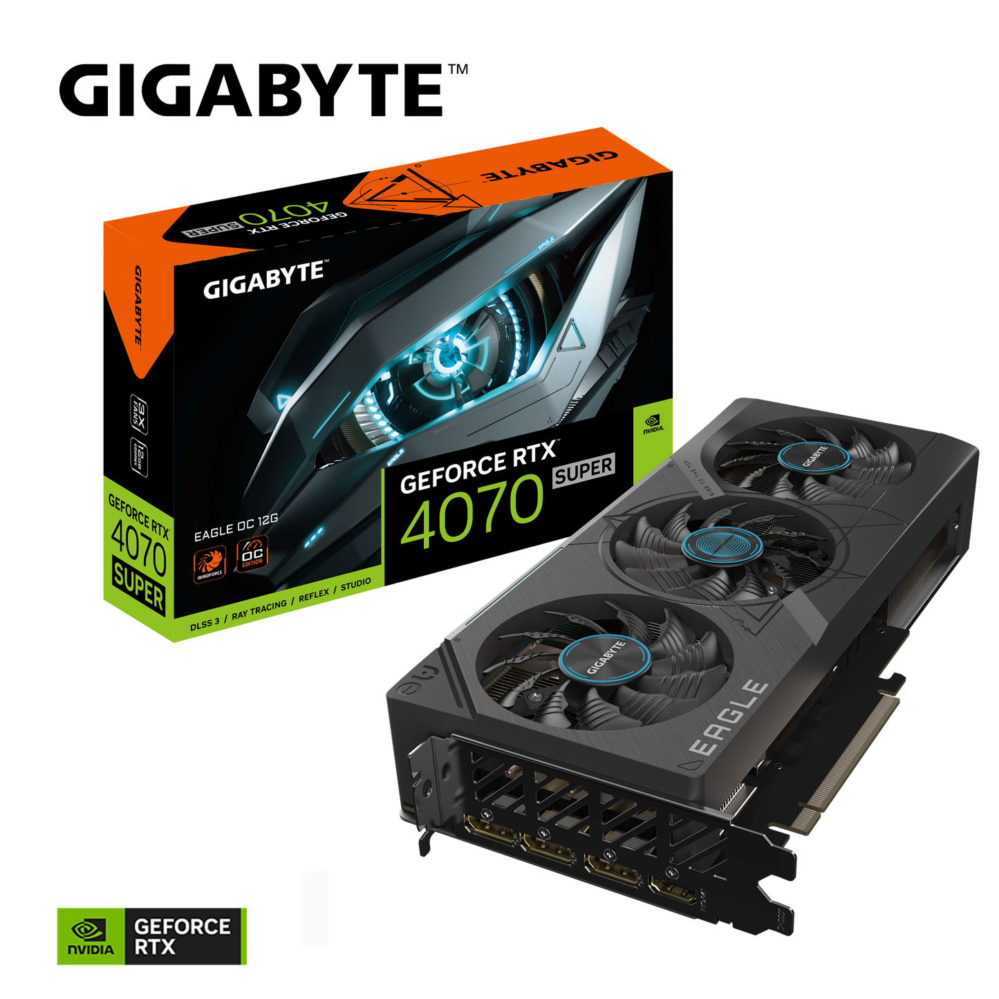 GeForce RTX™ 4070 SUPER EAGLE OC 12G