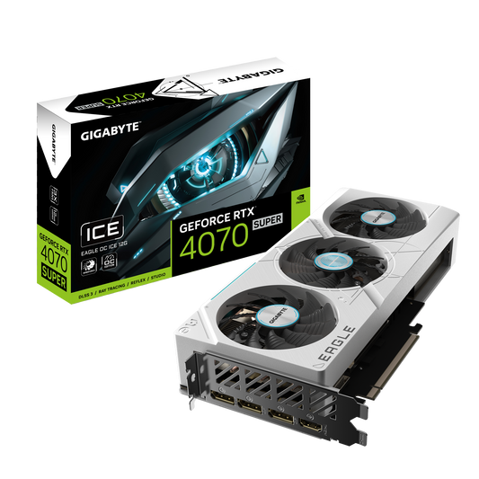 GeForce RTX™ 4070 SUPER EAGLE OC ICE 12G