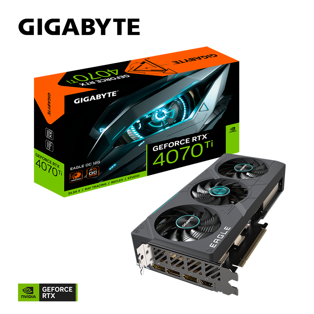 GeForce RTX™ 4070 Ti EAGLE OC 12G (rev. 2.0)