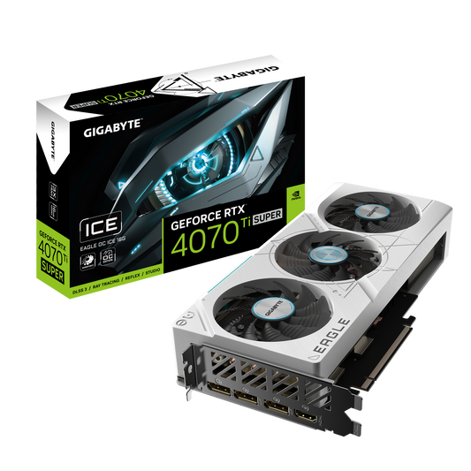 GeForce RTX™ 4070 Ti SUPER EAGLE OC ICE 16G