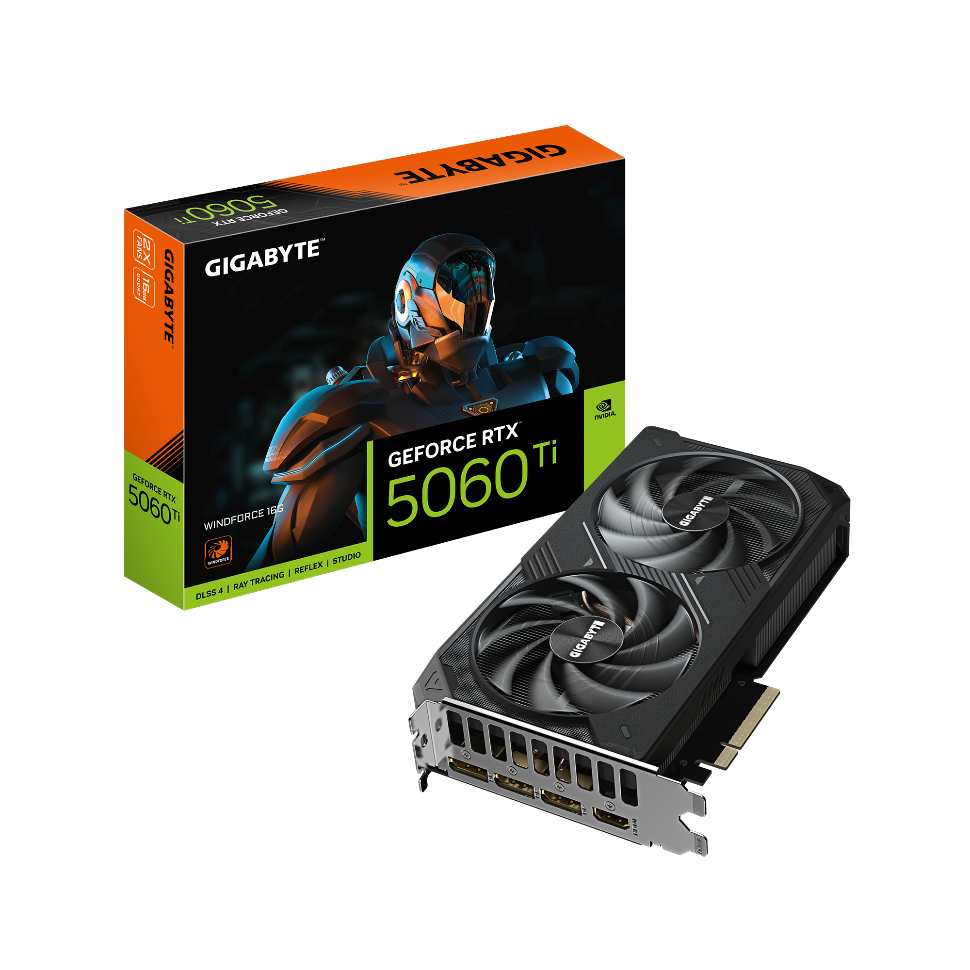 GeForce RTX™ 5060 Ti WINDFORCE 16G