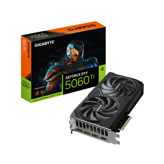 GeForce RTX™ 5060 Ti WINDFORCE OC 16G