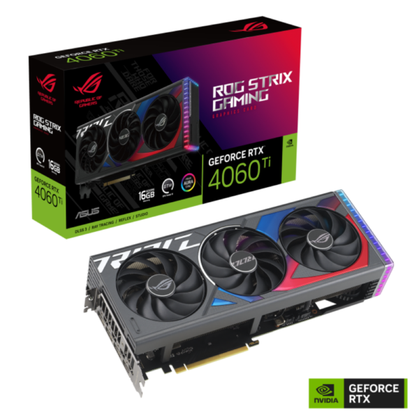 ROG Strix GeForce RTX™ 4060 Ti 16GB GDDR6